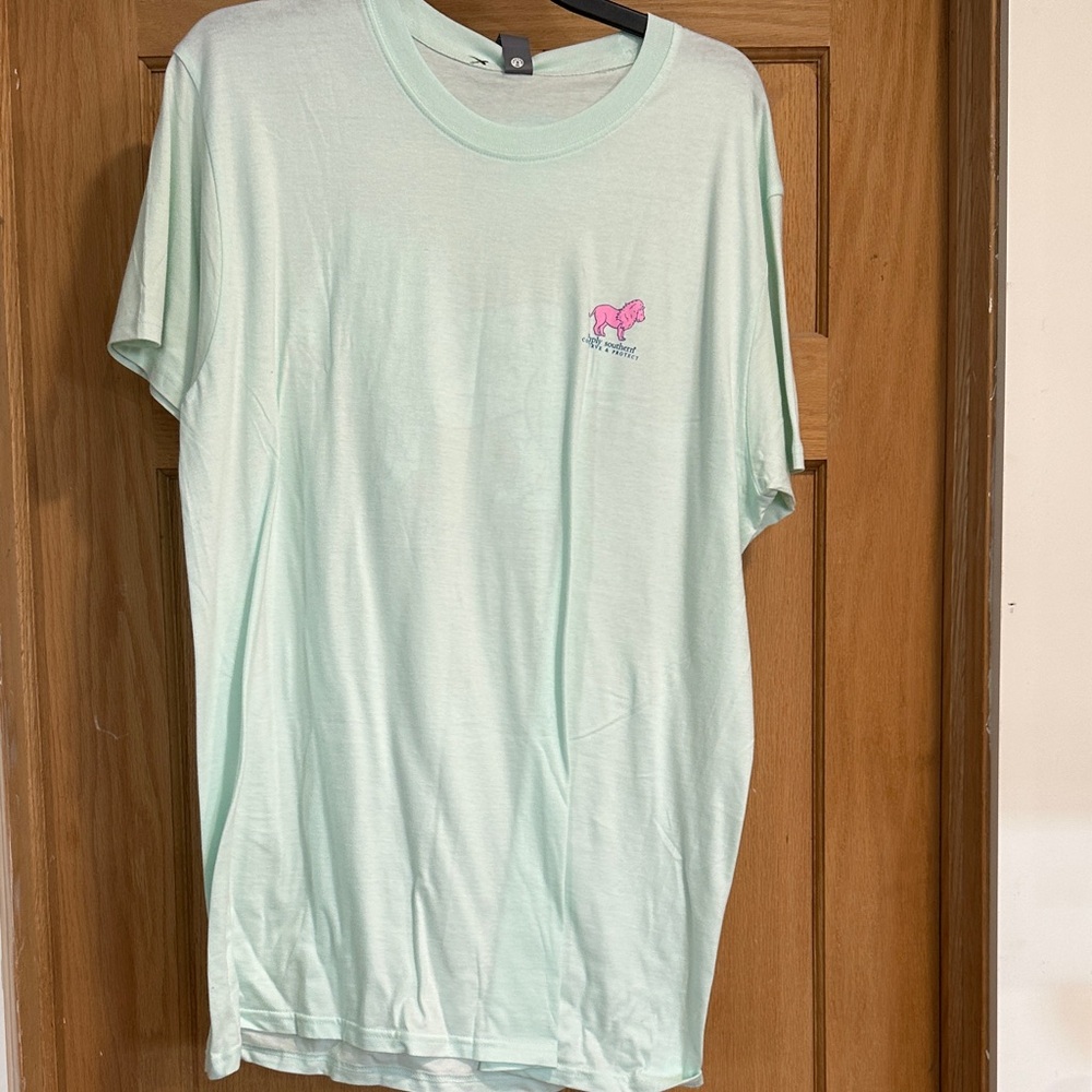 Simply Southern Mint Green Short Sleeve Tee